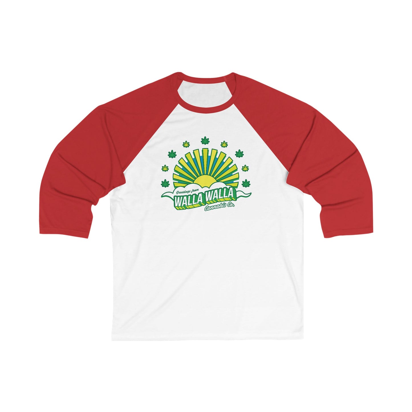 Walla Walla Cannabis Sunrise Baseball Tee