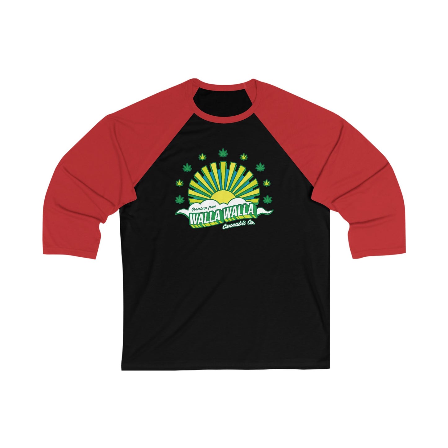 Walla Walla Cannabis Sunrise Baseball Tee