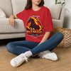 Flaming Stallion T-Shirt — "Red Mane" Graphic Tee