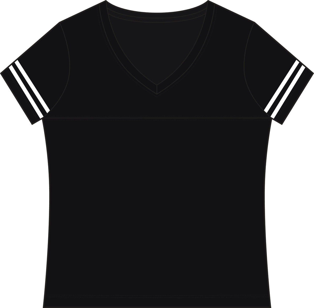 Big Deal Cannabis V-Neck Tee - Women's