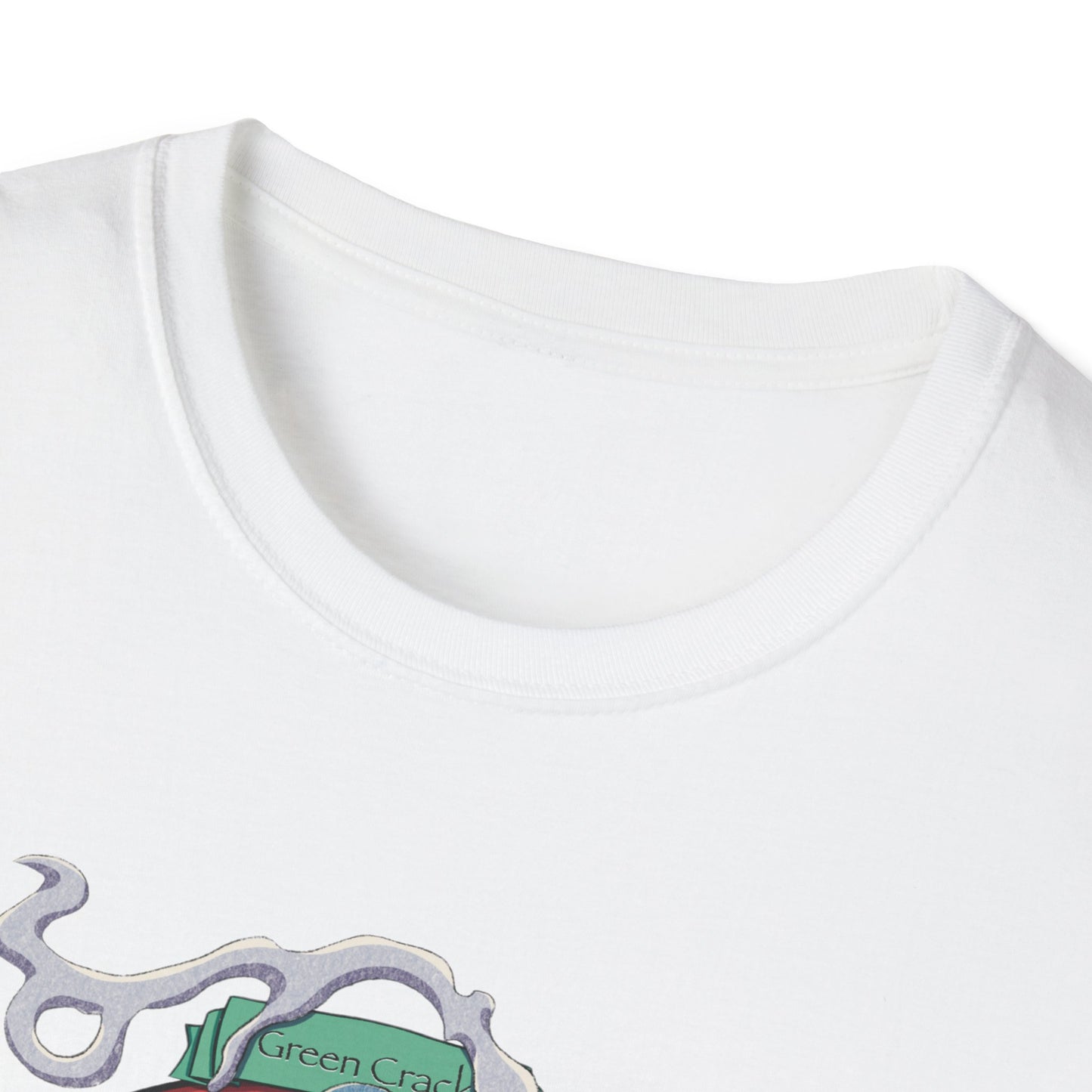 Honeydew Green Crack Shirt