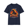 Flaming Stallion T-Shirt — "Red Mane" Graphic Tee