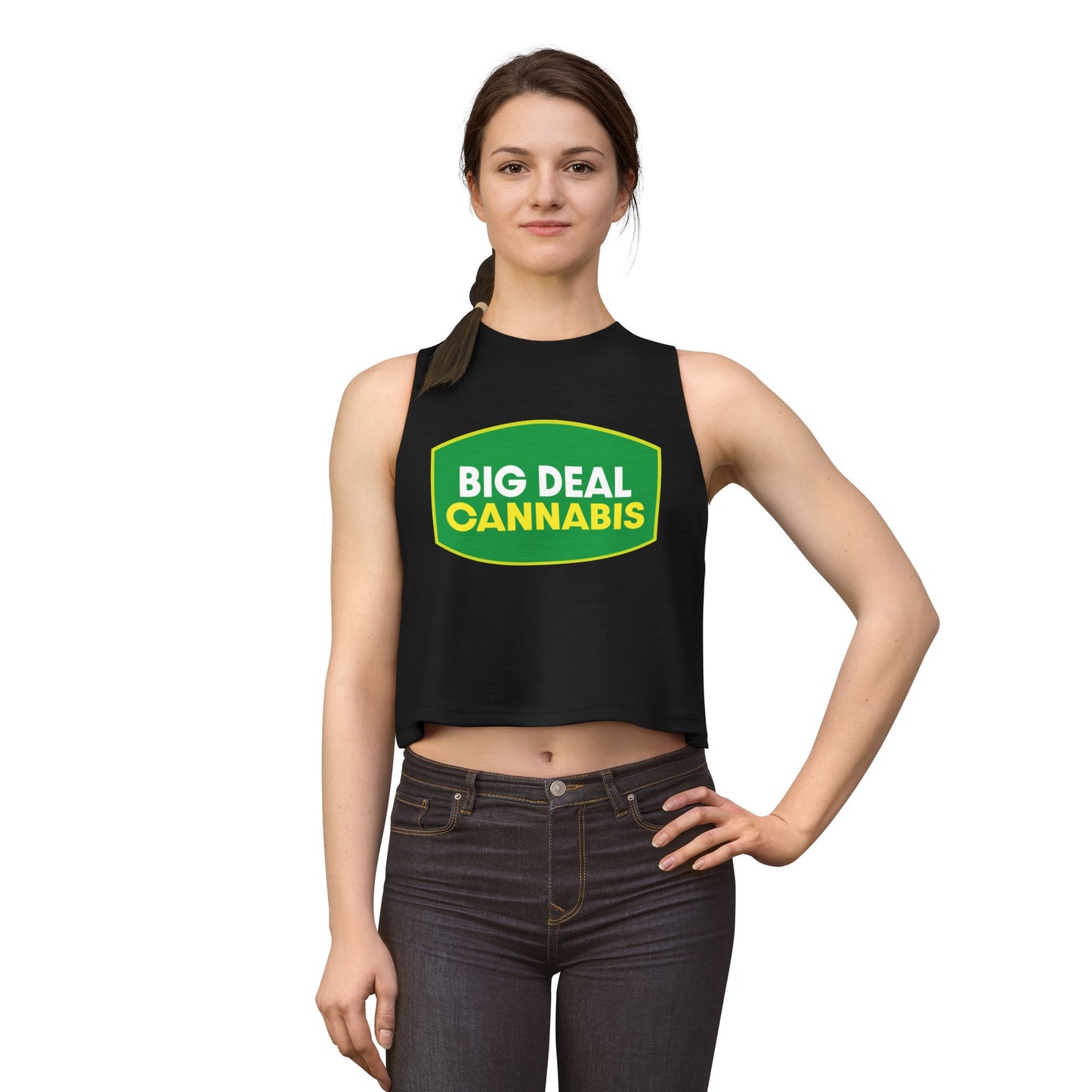 Big Deal Cannabis Women’s Crop Top