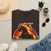 Flaming Stallion T-Shirt — "Red Mane" Graphic Tee