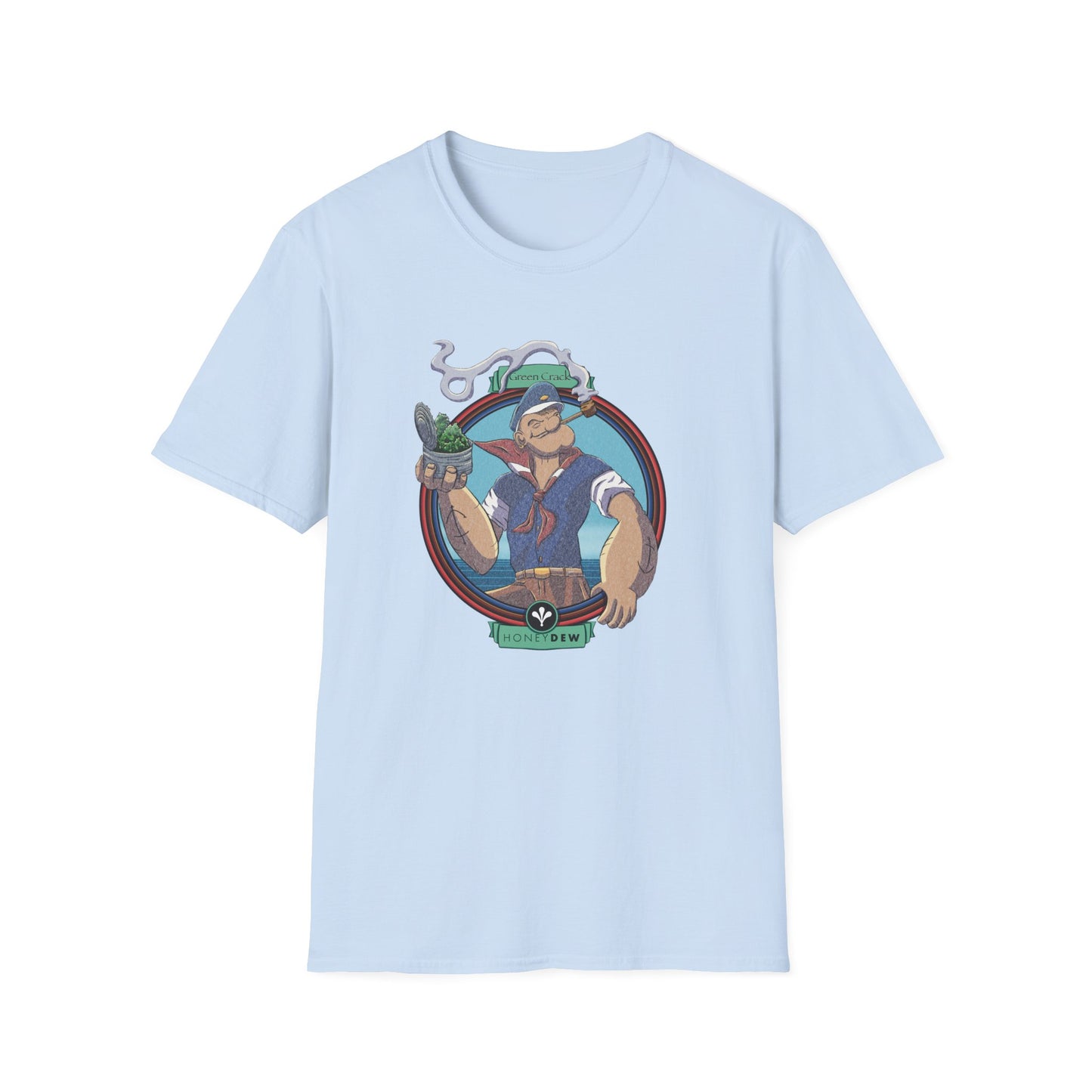 Honeydew Green Crack Shirt