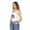 Spaghetti Tank Top - 'Frostrco' Mountain Logo Crop