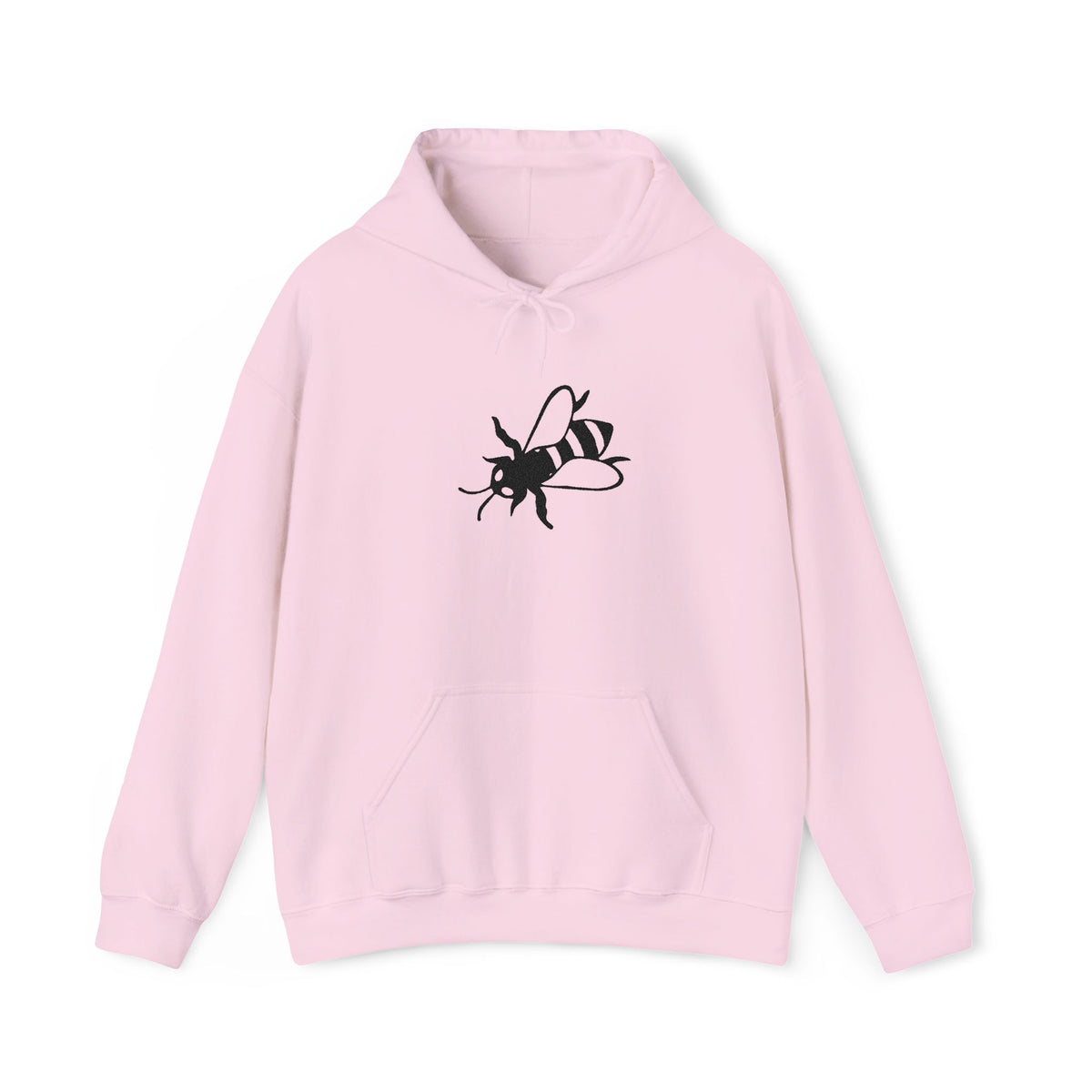Lazy Bee Embroidered Unisex Hoodie