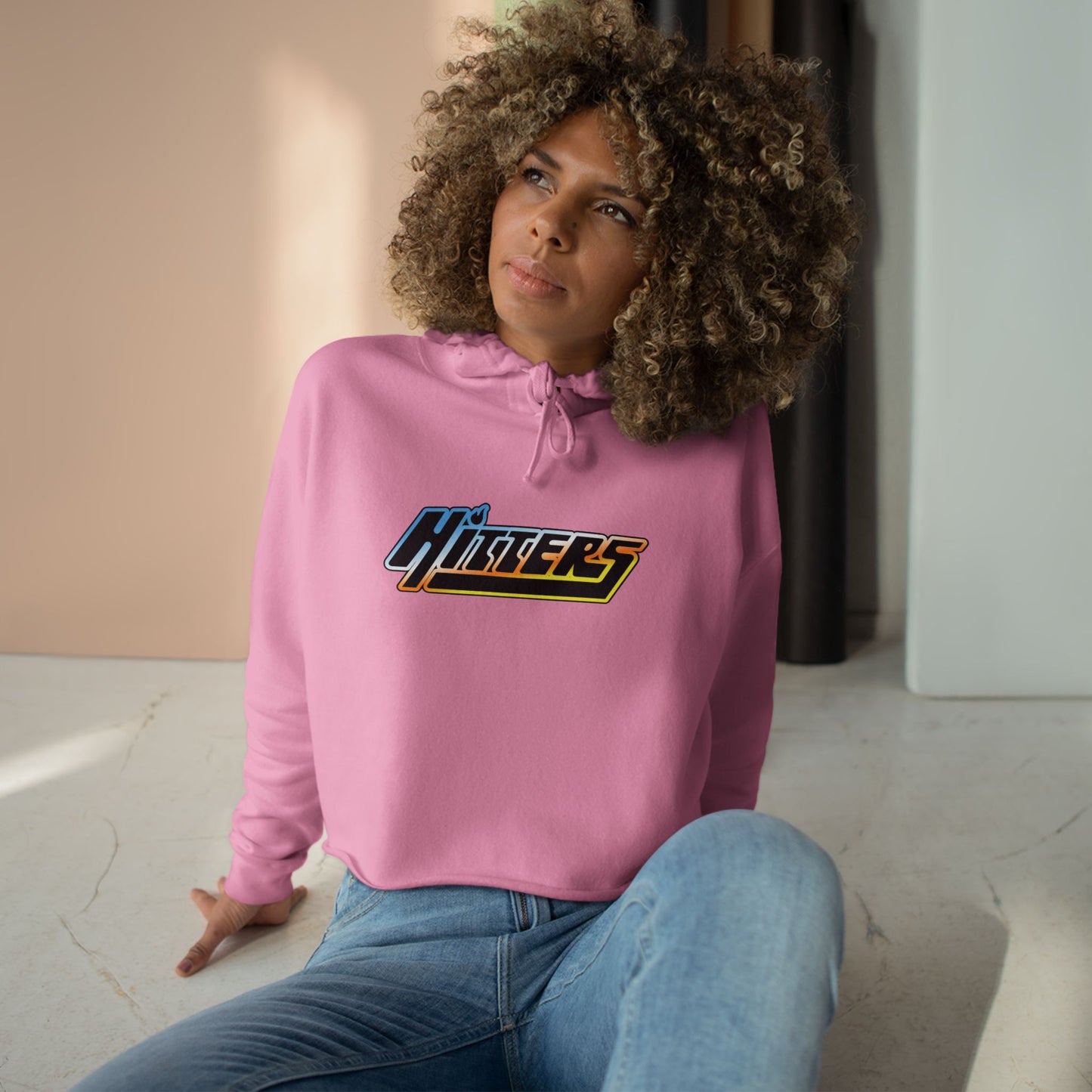 Hitters Cropped Hoodie