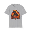 Flaming Stallion T-Shirt — "Red Mane" Graphic Tee