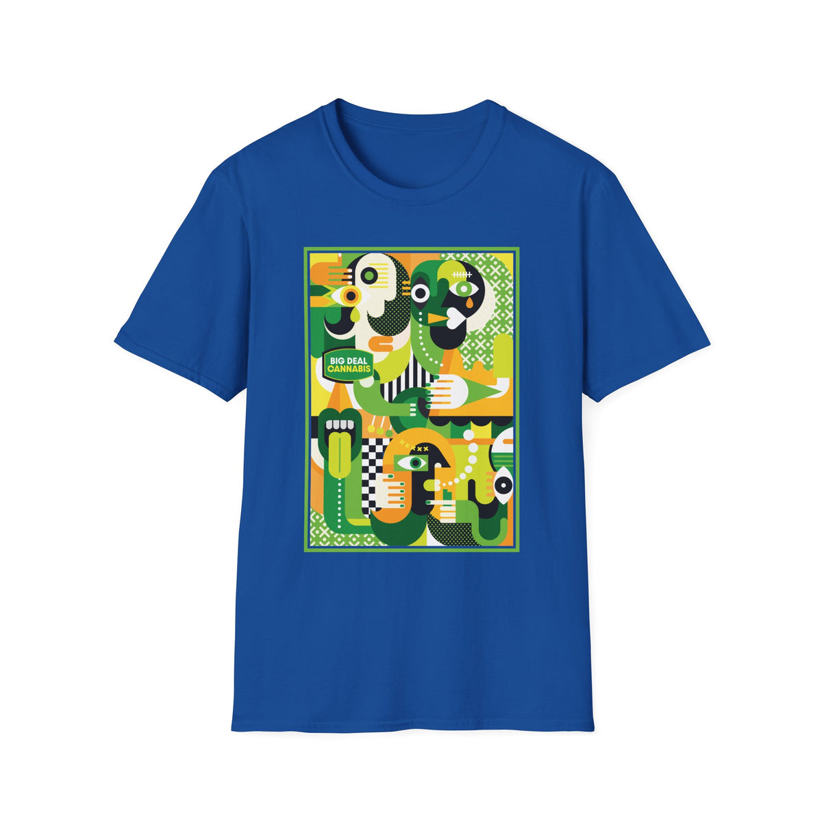 Big Deal Cannabis Abstract Unisex T-Shirt