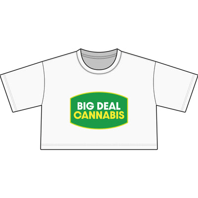 Big Deal Cannabis Cropped Tee