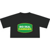 Big Deal Cannabis Cropped Tee