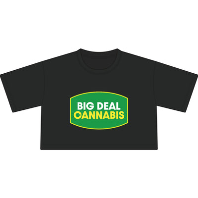 Big Deal Cannabis Cropped Tee