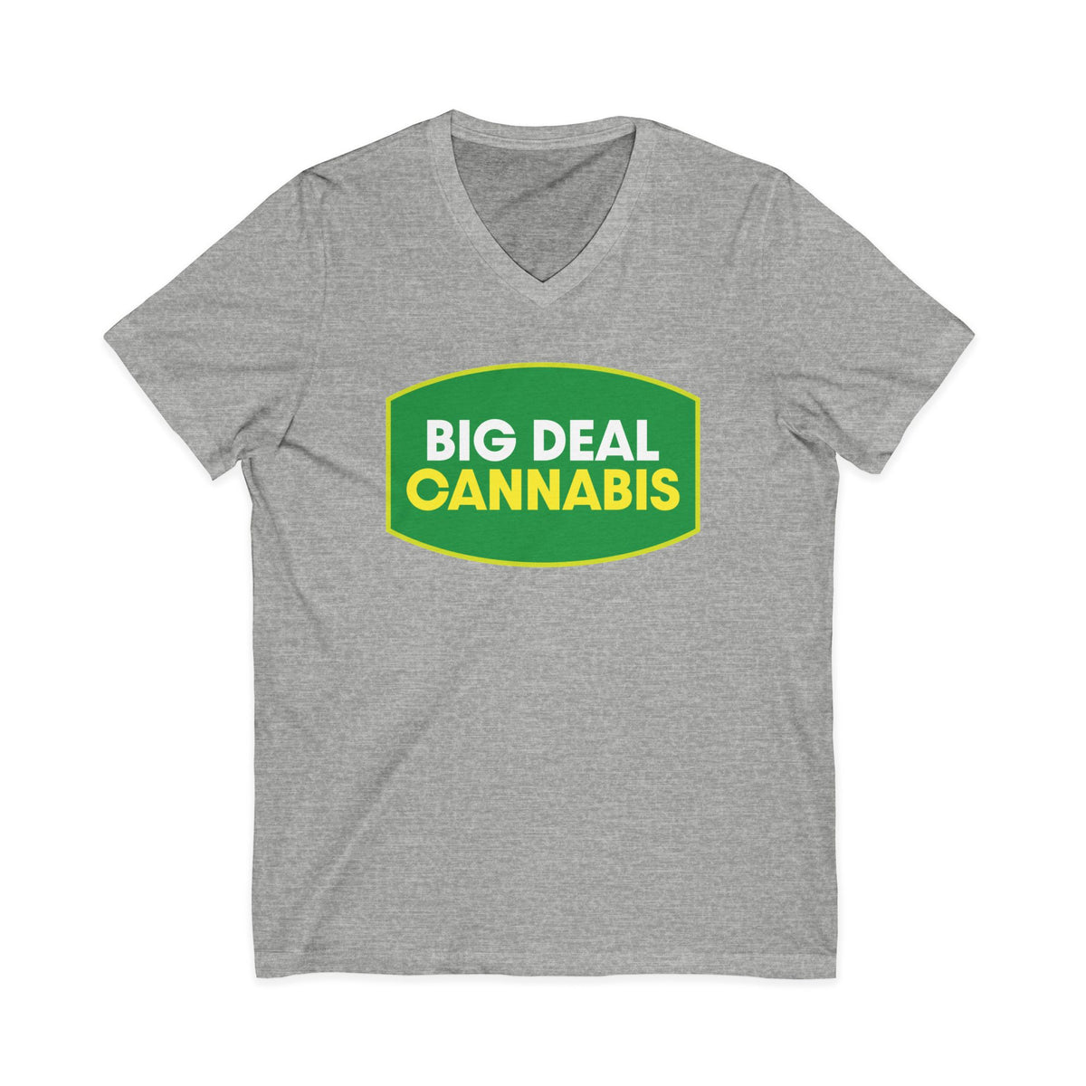 Big Deal Cannabis V-Neck Tee
