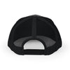 Emerald Twist Trucker Cap – Embroidered Leaf Snapback Hat