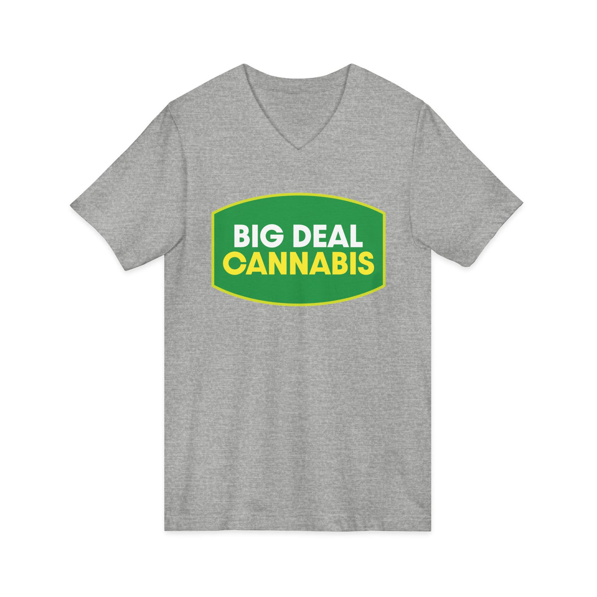 Big Deal Cannabis V-Neck Tee