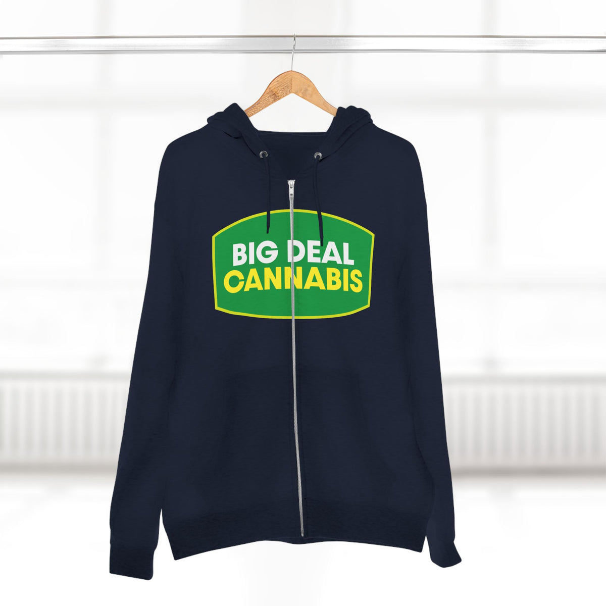 Big Deal Cannabis Zip Hoodie