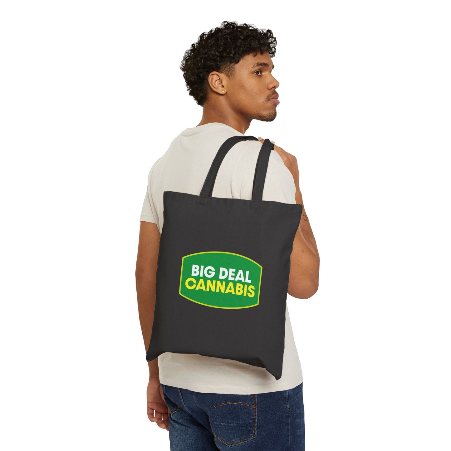 Big Deal Cannabis Canvas Tote Bag