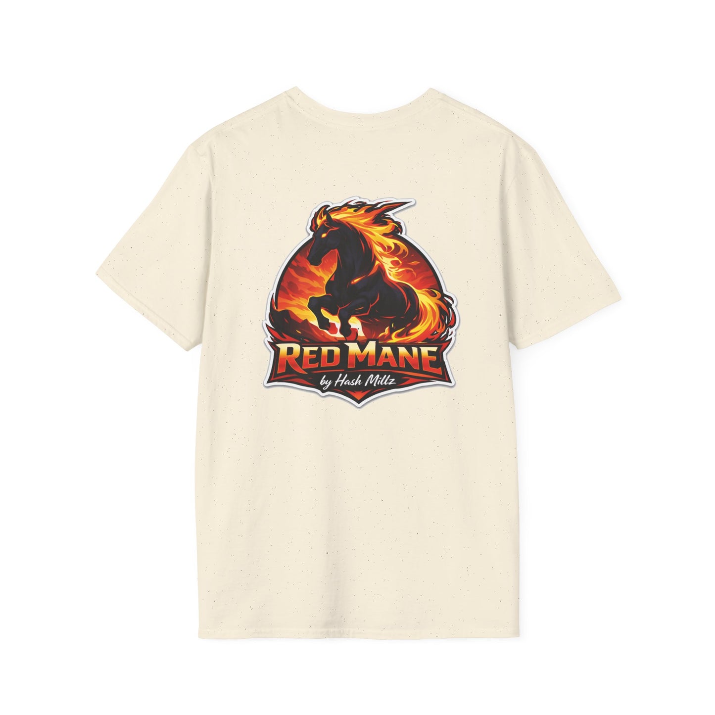 Red Mane Graphic Tee (Back)