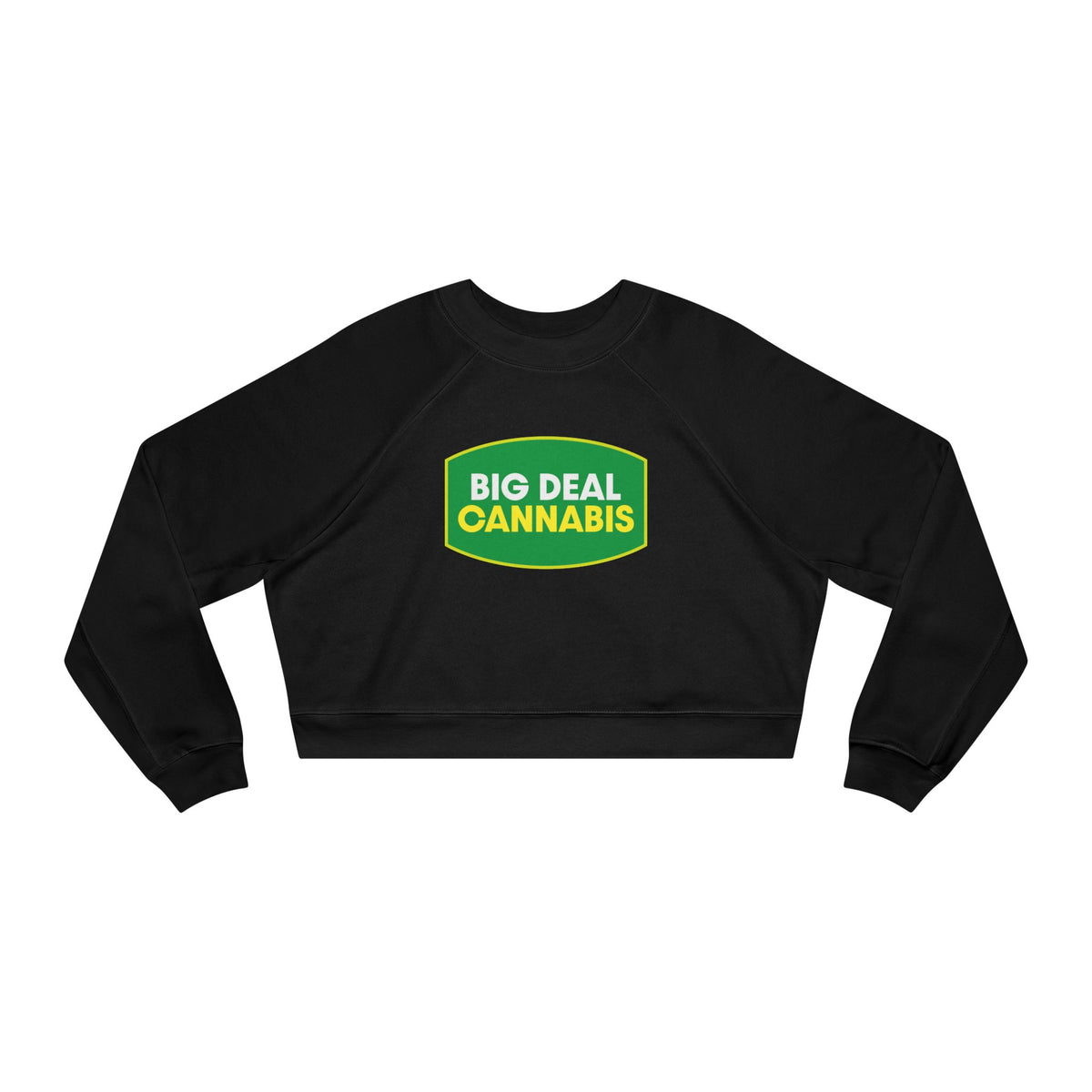 Big Deal Cannabis Cropped Pullover