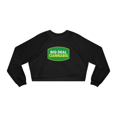 Big Deal Cannabis Cropped Pullover