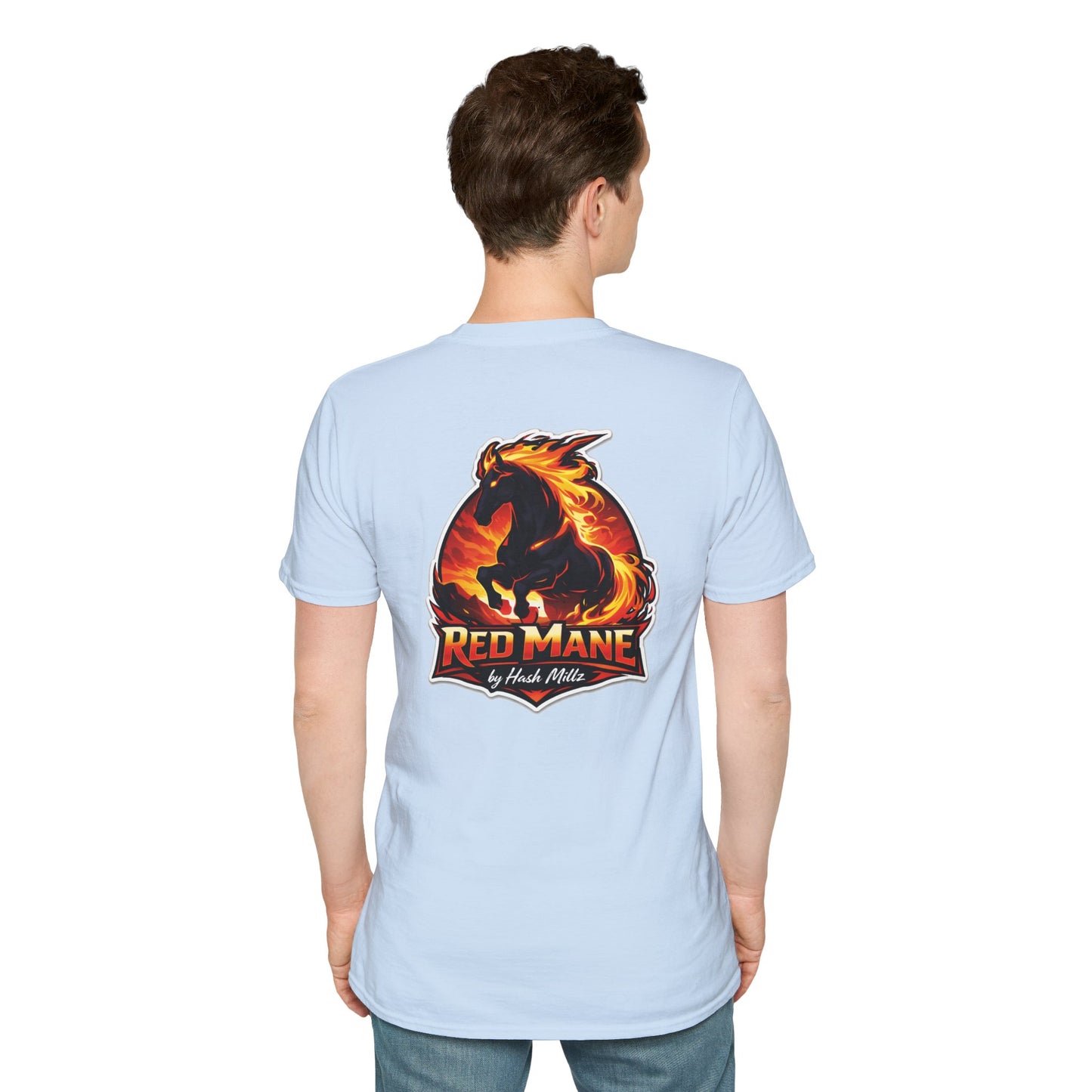 Red Mane Graphic Tee (Back)