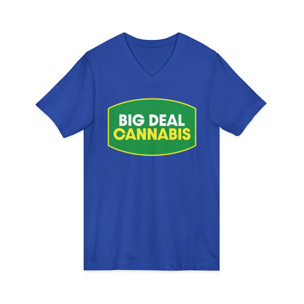 Big Deal Cannabis V-Neck Tee
