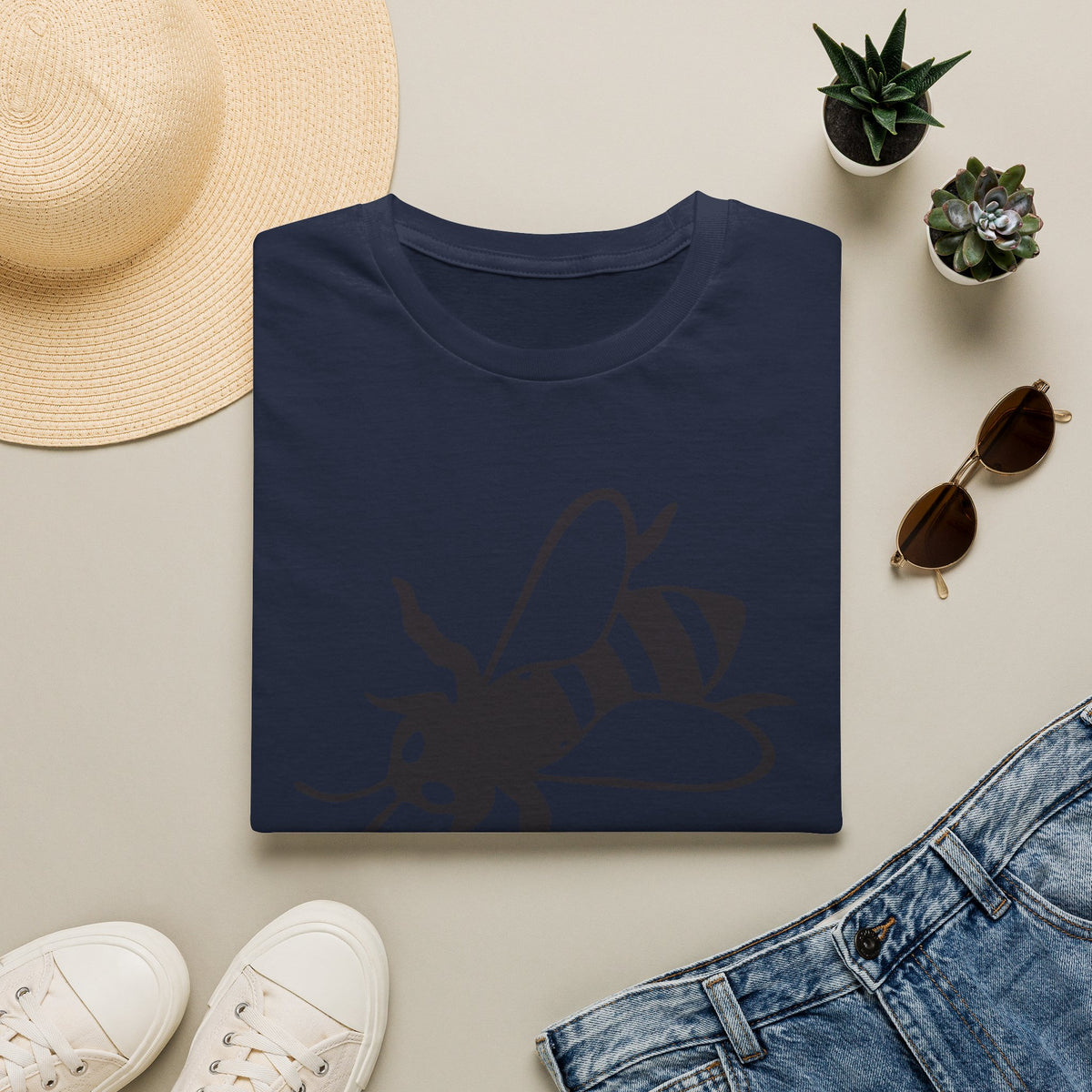 Lazy Bee Minimal Unisex T-Shirt