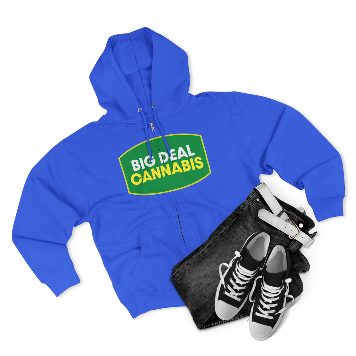 Big Deal Cannabis Zip Hoodie