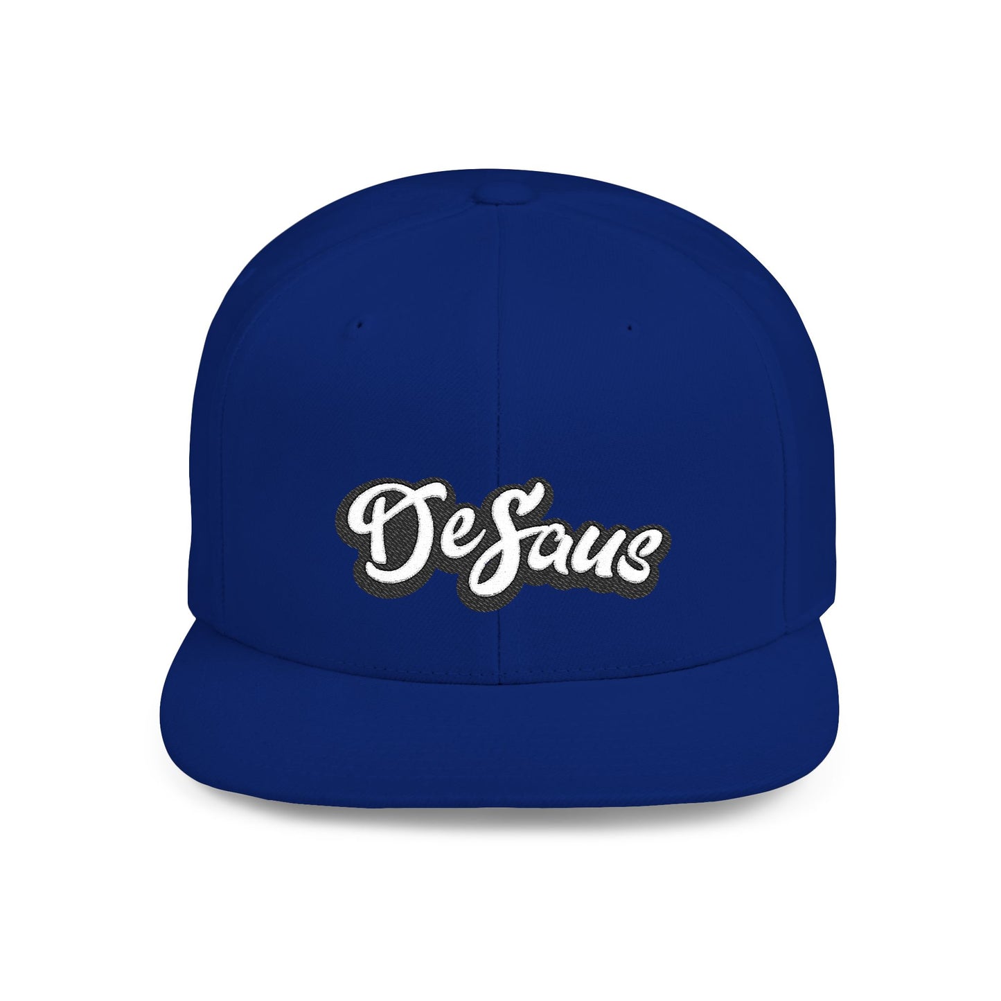 DeSaus  Embroidered Flat Bill Snapback Hat