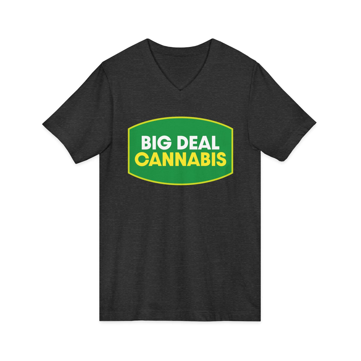 Big Deal Cannabis V-Neck Tee