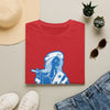 Sailor Babe Graphic T-Shirt — Blue Retro Pinup Tee