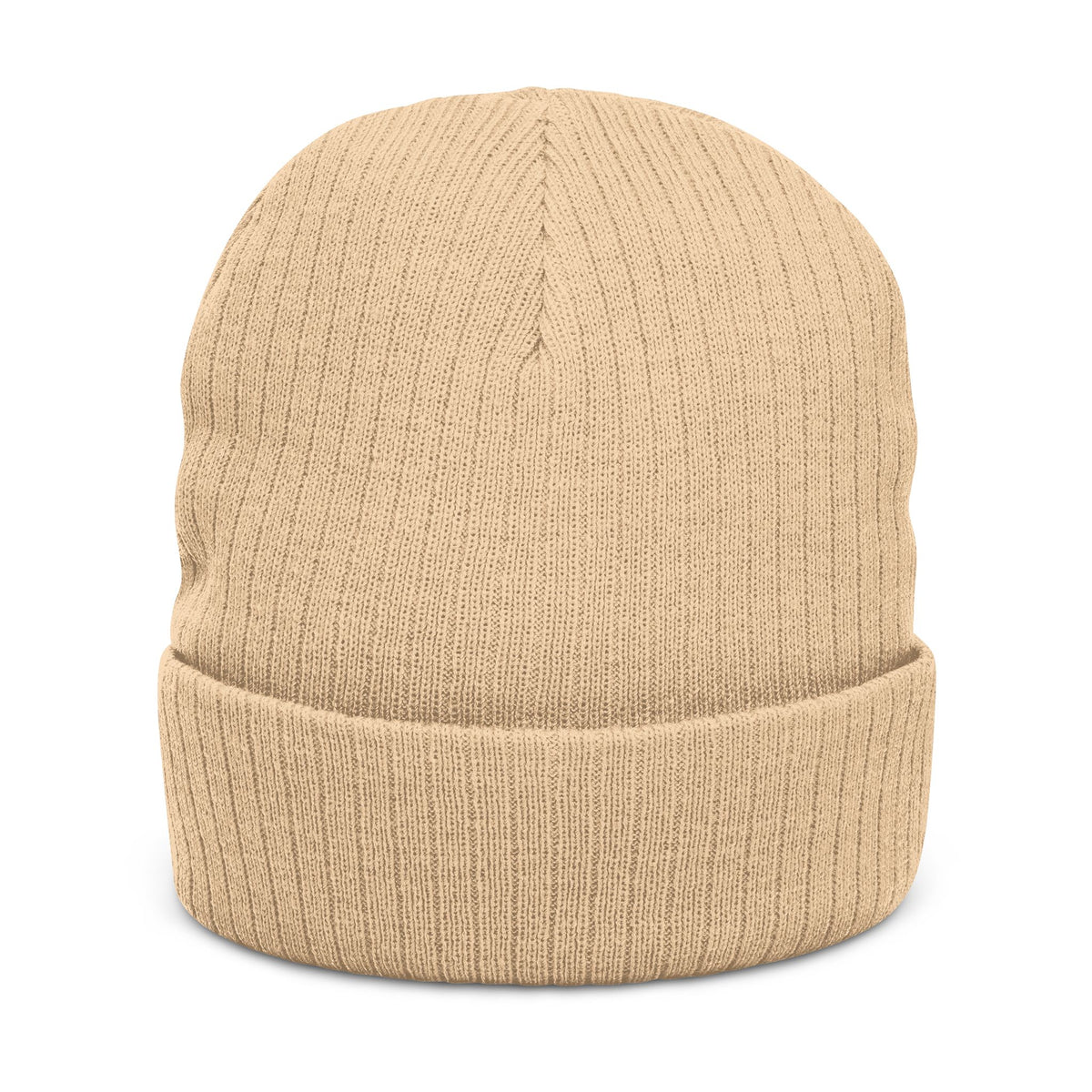 Embroidered 'Big Deal Cannabis' Ribbed Knit Beanie — Cozy Winter Cannabis Hat
