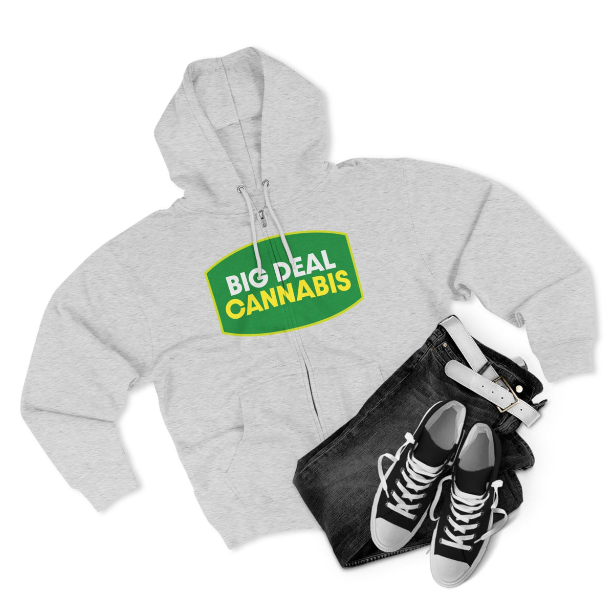 Big Deal Cannabis Zip Hoodie