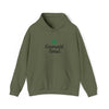 Emerald Twist Embroidered Hoodie