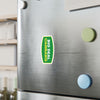 Big Deal Cannabis Sticker — Kiss-Cut Vinyl Decal (Green & Yellow)