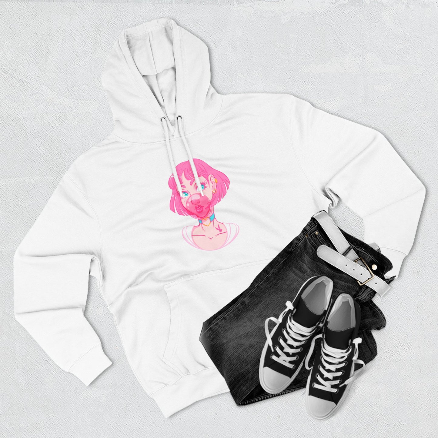 Bubblegum Breath DeSaus Hoodie