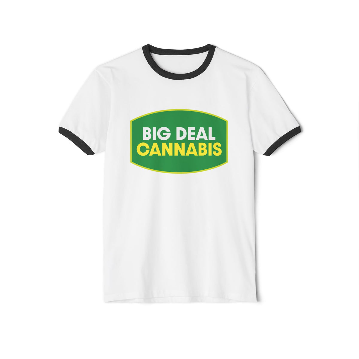 Big Deal Cannabis Ringer T-Shirt