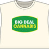 Muscle Tee — "Big Deal Cannabis" Graphic Crop Top