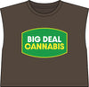 Muscle Tee — "Big Deal Cannabis" Graphic Crop Top