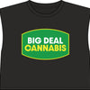Muscle Tee — "Big Deal Cannabis" Graphic Crop Top