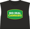 Muscle Tee — "Big Deal Cannabis" Graphic Crop Top
