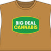 Muscle Tee — "Big Deal Cannabis" Graphic Crop Top