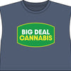 Muscle Tee — "Big Deal Cannabis" Graphic Crop Top