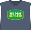 Muscle Tee — "Big Deal Cannabis" Graphic Crop Top