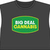 Muscle Tee — "Big Deal Cannabis" Graphic Crop Top