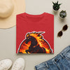 Flaming Stallion T-Shirt — "Red Mane" Graphic Tee