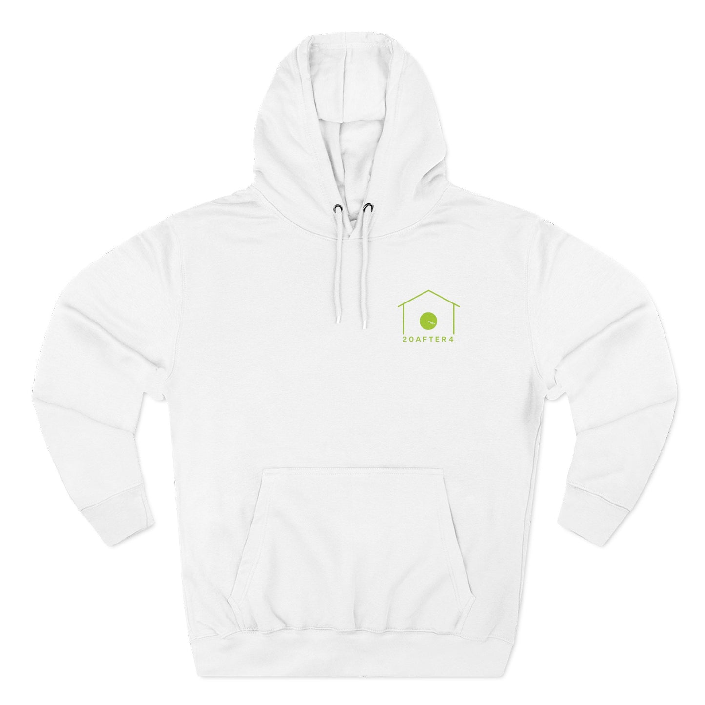 20AFTER4 Lime Logo Hoodie (Front & Back)