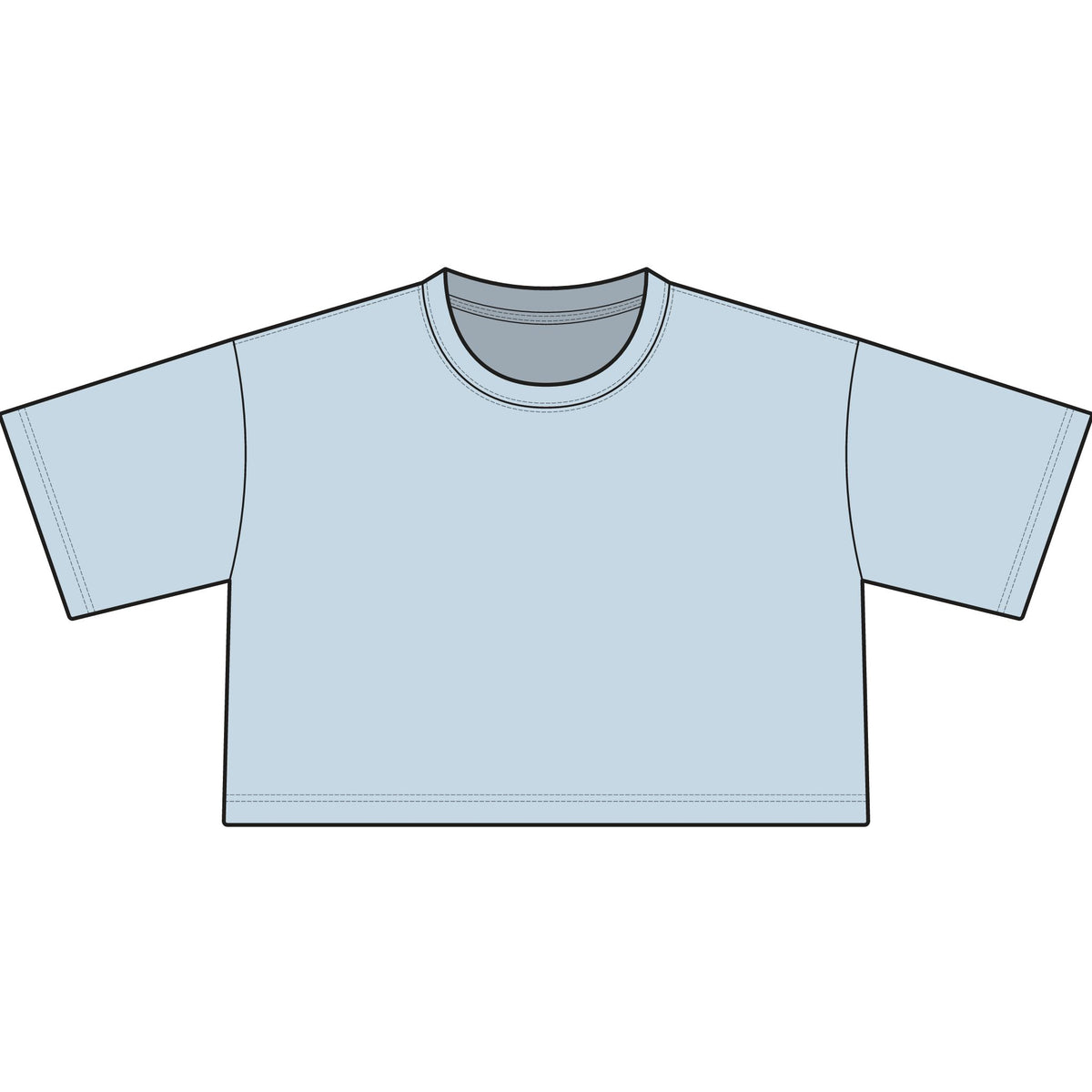 Big Deal Cannabis Cropped Tee