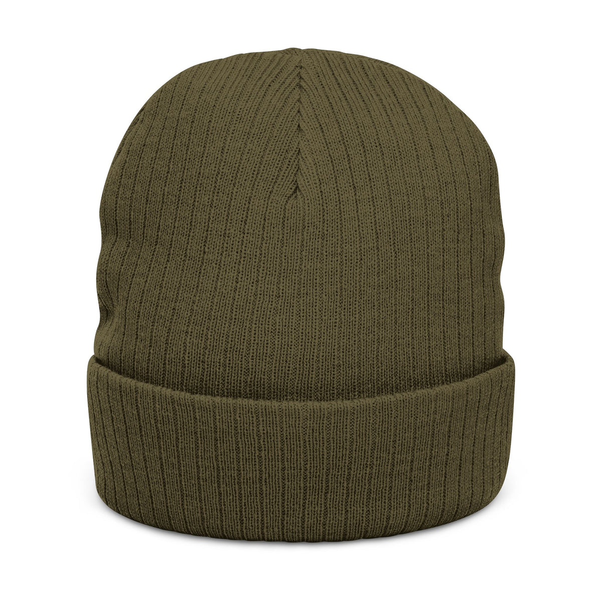 Embroidered 'Big Deal Cannabis' Ribbed Knit Beanie — Cozy Winter Cannabis Hat